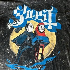 Hot topic Ghost mineral wash tee size M